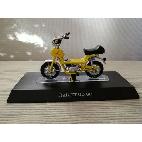 Moto Mobylette Italienne : Italjet Go Go 1/18-Leo Models