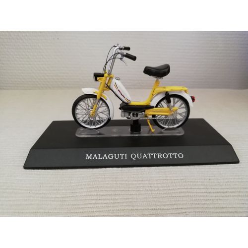 Moto Mobylette Italienne : Malagutti Quattrotto 1/18-Leo Models