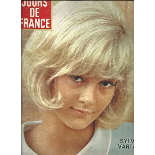 Jours De France 14/08/1965 Sylvie Vartan, Johnny Hallyday, Régine, Jeanne Moreau, Sheila & Françoise Hardy, Claudine Auger, Les Beatles, Elsa Martinelli, Reza & Farahnaz, Don Juan D' Espagne & Sophie