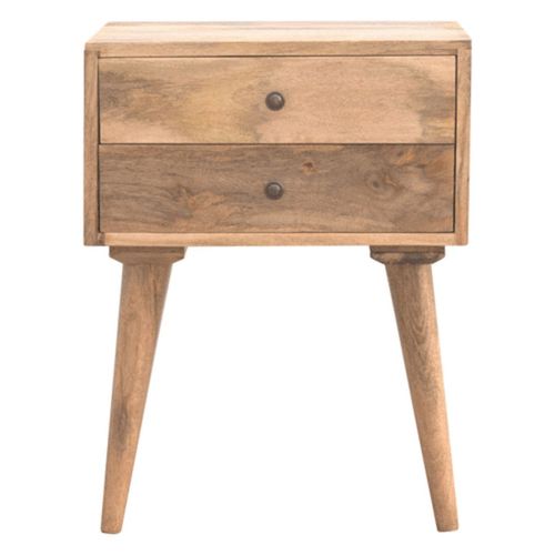 Chosony Table De Chevet En Bois Massif Moderne