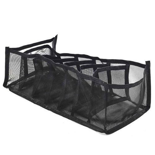 Paris Prix - Rangement Vêtements "7 Compartiments" 36cm Noir
