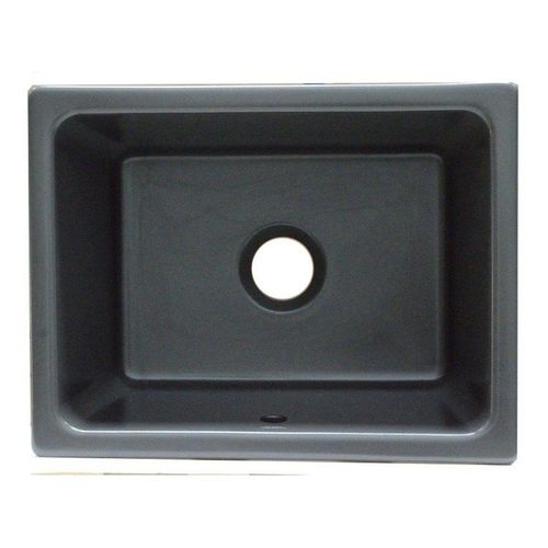 Évier timbre d'office Belfast anthracite 1 bac
