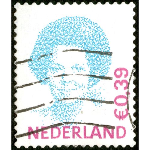 Timbre Oblitéré Nederland E 0.39