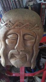 masque en bois BRUTE