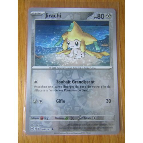 Jirachi - Reverse - 098/142 - Couronne Stellaire