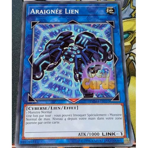 Araignée Lien - Dem4-Fr010 - Commune - Yugioh