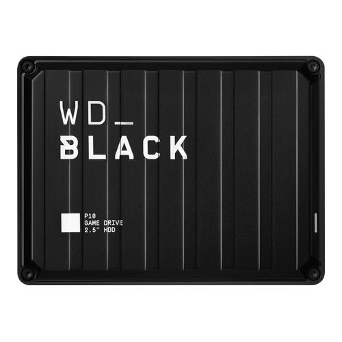 WD_BLACK P10 Game Drive WDBA3A0050BBK - Disque dur - 5 To - externe (portable) - USB 3.2 Gen 1 - noir