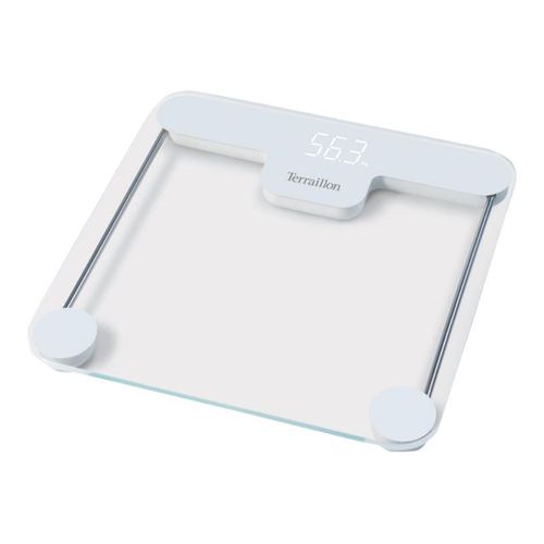 Terraillon Crystal Blanc - Balance - Blanc