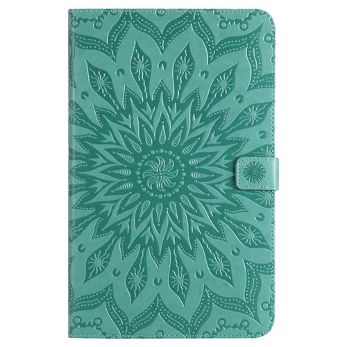 Coque Pour Motif Tablet Samsung Galaxy Tab A Sm-T580,Étui Pour Samsung Galaxy Tab A Sm-T580 Pu Cuir,Cas Flip Coque Protection Housse,Vert