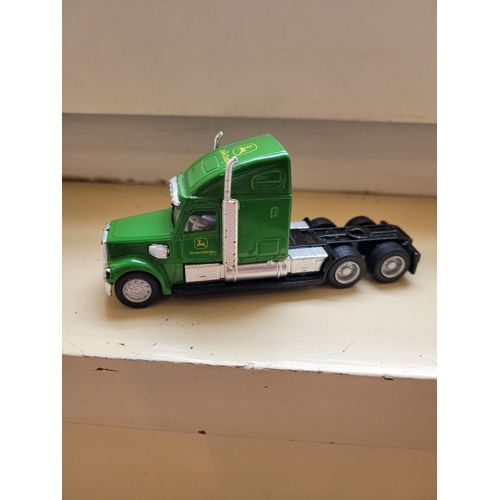 Camion Miniature En Métal - John Deere - Couleur Vert - 10,5cm