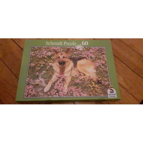 Schmidt Puzzle 60pièces Berger Allemand