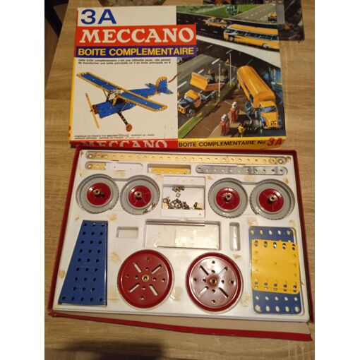 Jeu Meccano Vintage Scie Sauteuse Puzzle Maker Fonctionnel Avec Notice