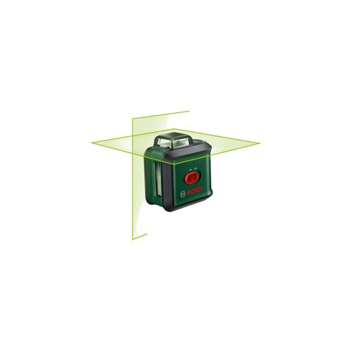 Kreuzlinienlaser Universallevel 360 (grün/schwarz, Grüne Laserlinien,