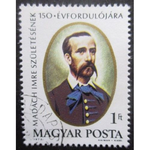Hongrie N°2291 Poète Imre Madach Oblitéré