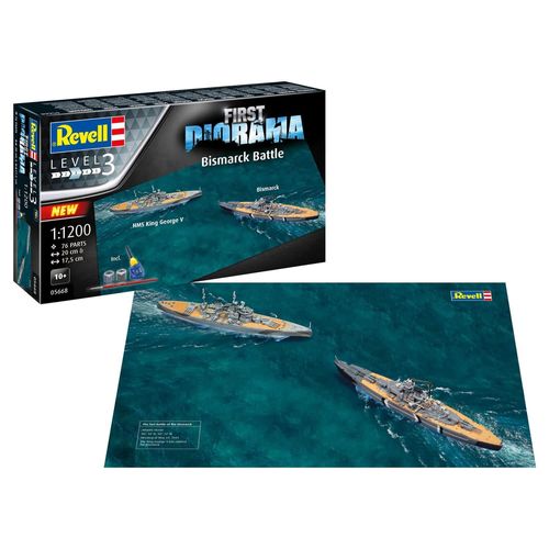 Maquettes  1er Set Diorama  - Bataille Bismarck