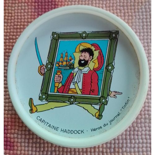 Couvercle Dessous De Verre Tonimalt Vintage Capitaine Haddock - Tintin