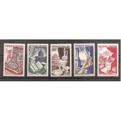 970 À 974 (1954) Série Des Métiers D'art N** (Cote 45e) (7516)
