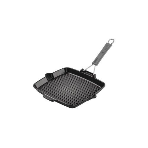 Staub Fonte - 1202123 - Gril - Carre - Silicone - Noir - 24 Cm