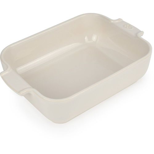 Peugeot - Appolia Plat Four Cã©Ramique Rectangle Ã©Cru 25 Cm - 10'  - Beige