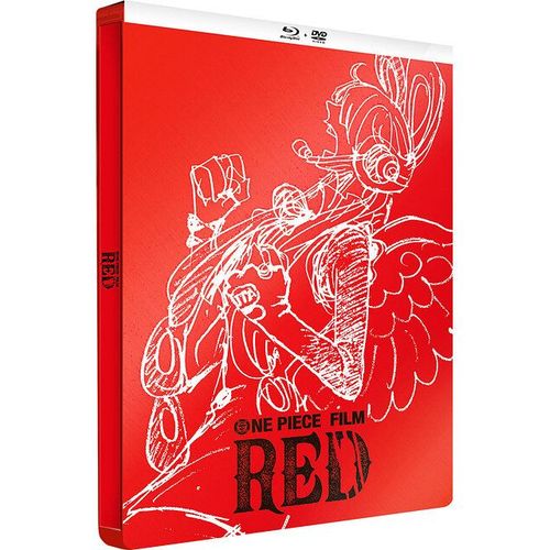 One Piece - Le Film : Red - Édition Limitée - Blu-Ray + Dvd - Boîtier Steelbook