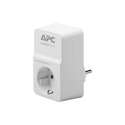 APC SurgeArrest Essentiel - Protection contre les surtensions - CA 230 V - connecteurs de sortie : 1 - Allemagne - blanc