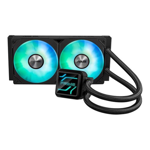 ASUS Prime LC 240 ARGB - Système de refroidissement liquide de processeur - Taille de radiateur : 240 mm - (pour : LGA1700, LGA1200, LGA115x Socket, AM4, AM5, LGA1851) - cuivre - 120 mm