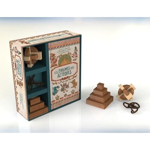 Les Mystères Des Aztèques - Avec 3 Casse-Têtes Et 1 Livre D'énigmes