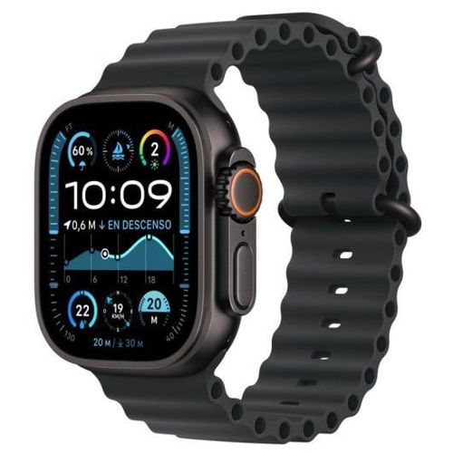 Apple Watch Ultra 2 Gps + Cellular 49mm Caja Natural Titanio Con Correa Ocean Band Azul Marino