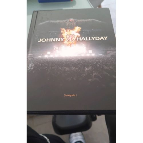 Coffret 2 Dvd + 3 Cd+Livre Johnny Hallyday Stade De France Tour 66