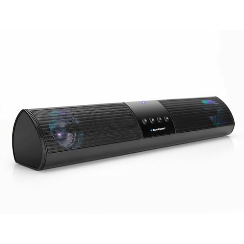 Barre de Son LED 10W Bluetooth 5.0 Extra Bass avec Fonction Mains Libres BlaupunktNoir