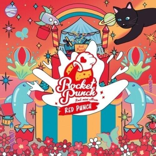 Rocket Punch - Red Punch (Incl. 80pg Booklet, Bookmark, Sticker + Photocard) [Compact Discs] With Booklet, Photos, Stickers, Asia - Import