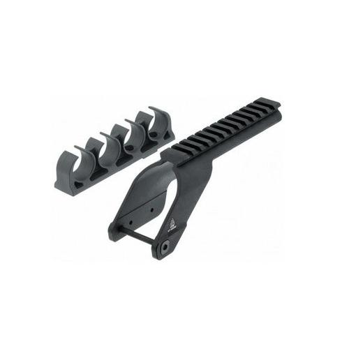 Rail Picatinny Utg + Porte Cartouches Maverick 88 Et Mossberg 500-590