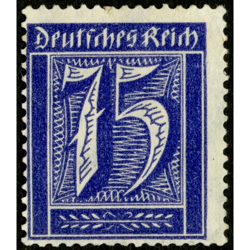 Timbre Oblitéré Deutsches Reich 75