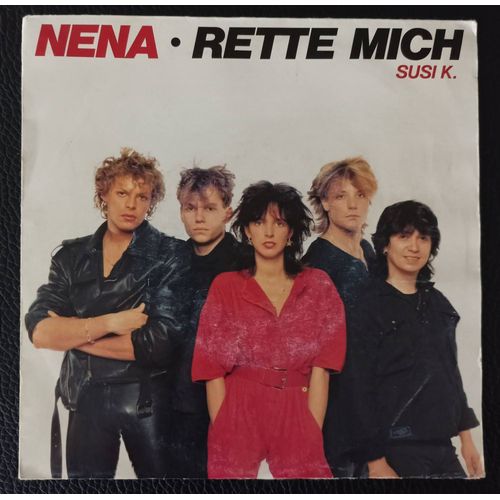 Nena - Rette Mich (3'17) + Susi K. (3'59) - Sp/45rpm/7" Original Holland / Germany Press (Gema) Paper Label 1984 Cbs A.4180 - Boutique Axonalix