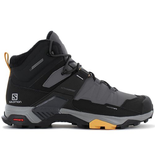 Salomon X Ultra 4 Mid Winter Ts Cswp Thinsulate Waterproof Hiver Trekking Baskets Sneakers Chaussures Noirsgris 413552
