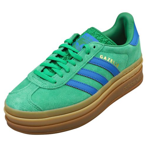 Adidas Gazelle Bold Femme Baskets Vert Bleu