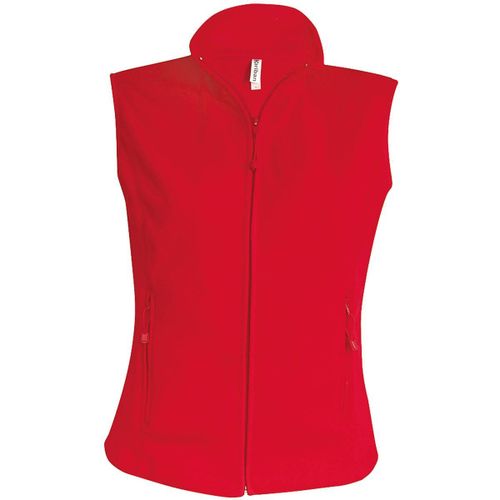 Gilet Sans Manches Micro Polaire Femme - K906 - Rouge