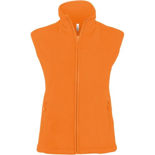 Gilet Sans Manches Micro Polaire Femme - K906 - Orange