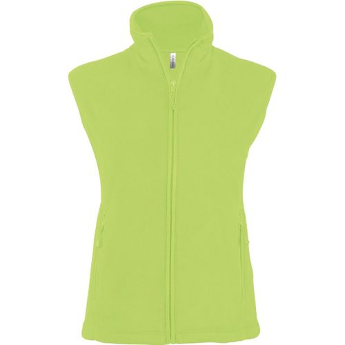 Gilet Sans Manches Micro Polaire Femme - K906 - Vert Lime