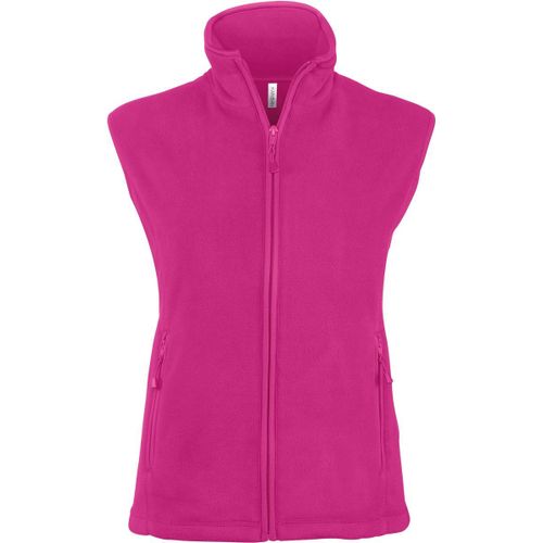 Gilet Sans Manches Micro Polaire Femme - K906 - Rose Fuchsia
