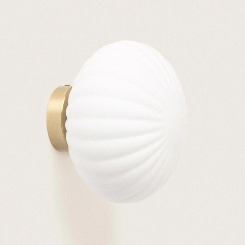 Applique Murale Verre Celina Blanc