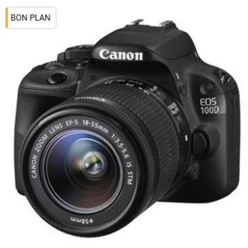 Canon EOS 100D reflex 18 mpix + Objectif 50mm