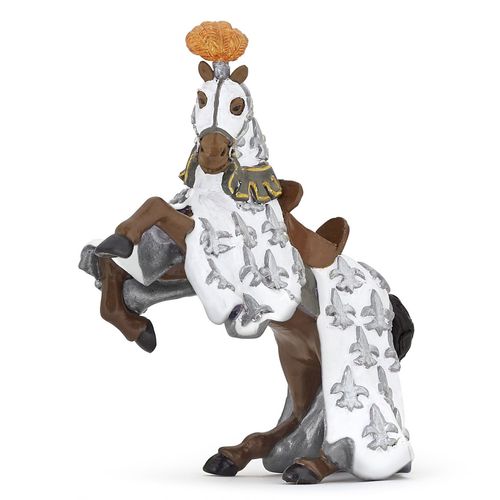 Le Monde Medieval Cheval Du Prince Philippe Blanc