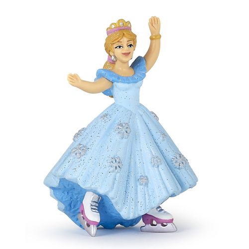 Le Monde Enchante Princesse Aux Patins À Glace