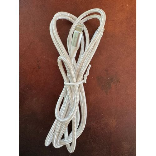 Cable nouveau USB/Apple tressé de 150cm