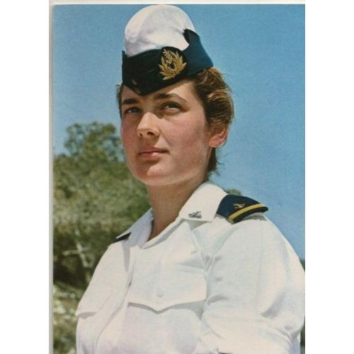 Carte Postale N° 4 Woman Officer Of The Israel Navy