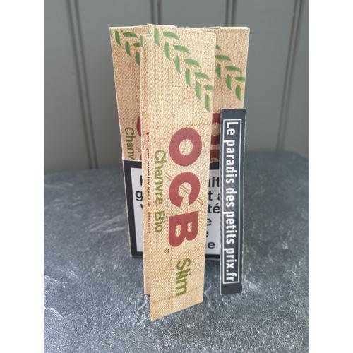 OCB slim BIO ,10 carnets de 32 feuilles OCB Slim BIO+ 1 briquet offert