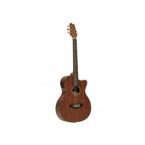 Stagg Sa25 Ace Maho - Guitare Électro-Acoustique Auditorium Pan Coupé