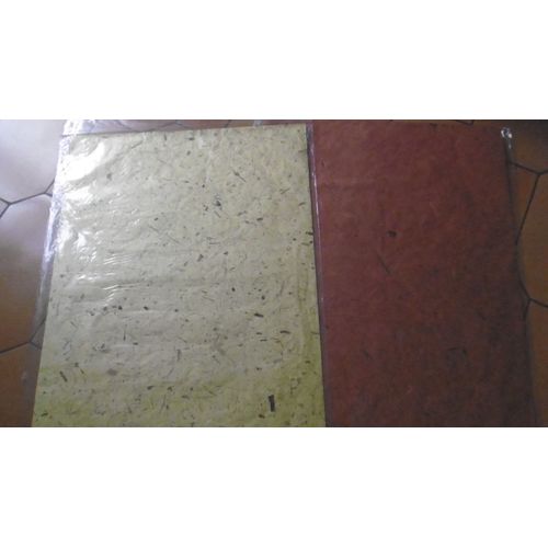 Feuilles Papier Banane 47x64cm 35grs Rayher Lot De 8