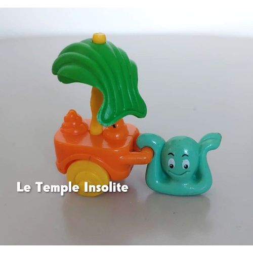 Figurine Kinder Animaux Marin - Pieuvre Marchand De Glaces K02-54